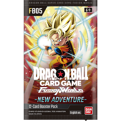 Dragon Ball Super Fusion World FB05 New Adventure Booster Pack English