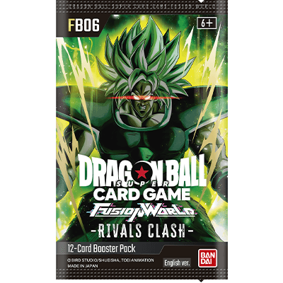 Dragon Ball Super Fusion World FB06 Rivals Clash Booster Pack English
