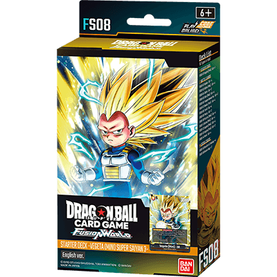 Dragon Ball Super Fusion World FS08 Vegeta (Mini) Super Saiyan 3 Starter Deck English
