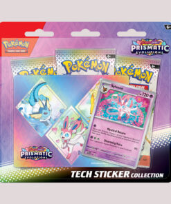 Pokemon TCG Prismatic Evolutions Tech Sticker Collection Sylveon English
