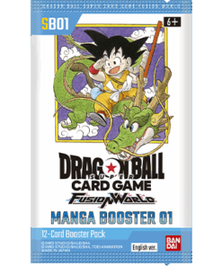 Dragon Ball Super Fusion World SB01 Manga Booster 01 Booster Pack English