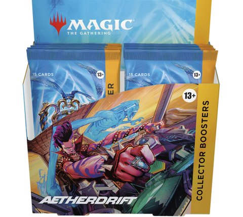 Magic: The Gathering Aetherdrift Collector Booster Box (12 boosters - incl. box topper) English