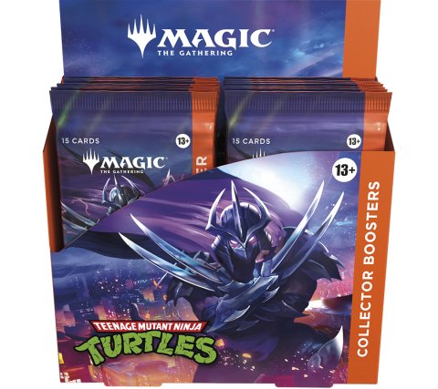 Magic: The Gathering Teenage Mutant Ninja Turtles Collector Booster Box (12 boosters) English