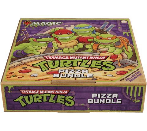 Magic: The Gathering Teenage Mutant Ninja Turtles Pizza Bundle English