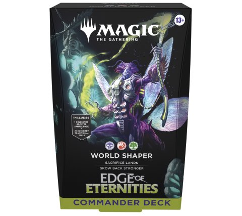 Magic: The Gathering Edge of Eternities Commander Deck: World Shaper English