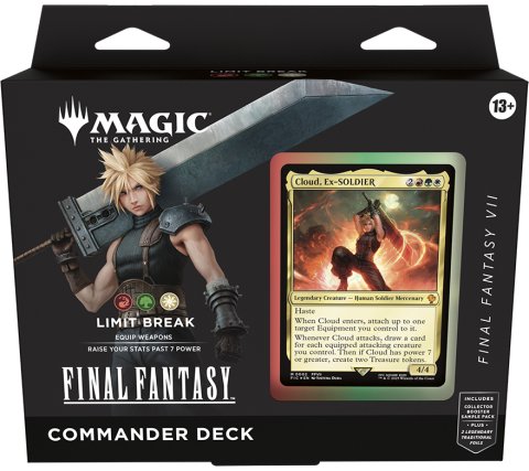 Magic: The Gathering Final Fantasy Commander Deck: Limit Break English