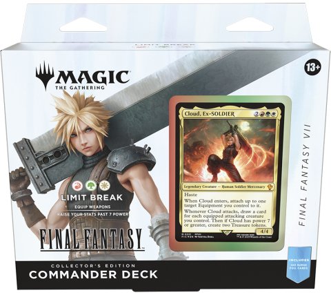 Magic: The Gathering Final Fantasy Collector's Edition Commander Deck: Limit Break English