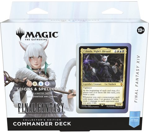 Magic: The Gathering Final Fantasy Collector's Edition Commander Deck: Scions & Spellcraft English