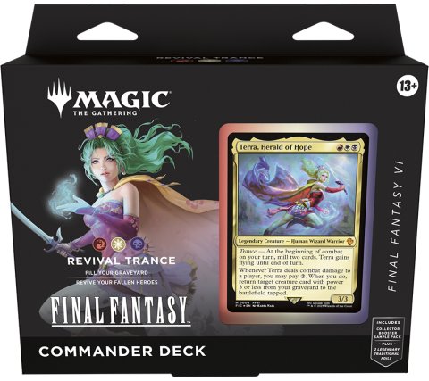 Magic: The Gathering Final Fantasy Commander Deck: Revival Trance English