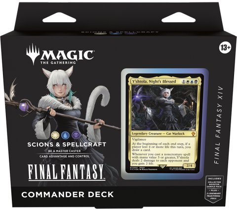 Magic: The Gathering Final Fantasy Commander Deck: Scions & Spellcraft English
