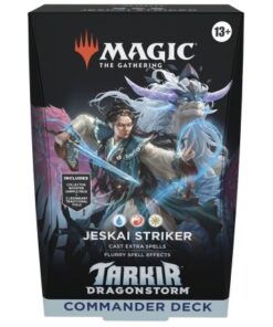 Magic: The Gathering Tarkir: Dragonstorm Commander Deck: Jeskai Striker English