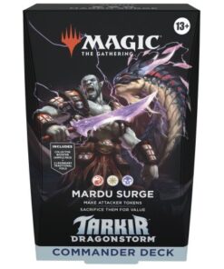 Magic: The Gathering Tarkir: Dragonstorm Commander Deck: Mardu Surge English