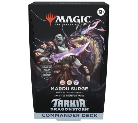 Magic: The Gathering Tarkir: Dragonstorm Commander Deck: Mardu Surge English