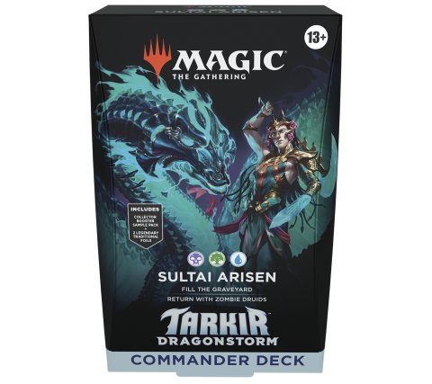 Magic: The Gathering Tarkir: Dragonstorm Commander Deck: Sultai Arisen English