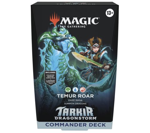 Magic: The Gathering Tarkir: Dragonstorm Commander Deck: Temur Roar English