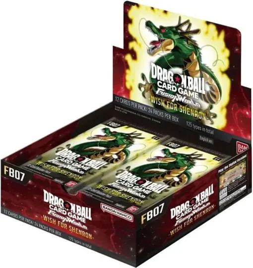 Dragon Ball Super Fusion World FB07 Wish for Shenron Booster Box (24 packs) English