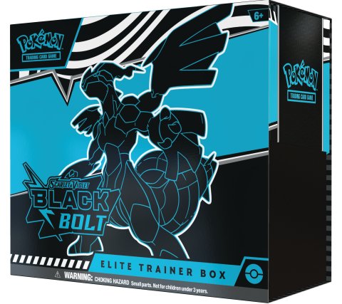 Pokemon TCG Scarlet & Violet Black Bolt Elite Trainer Box English