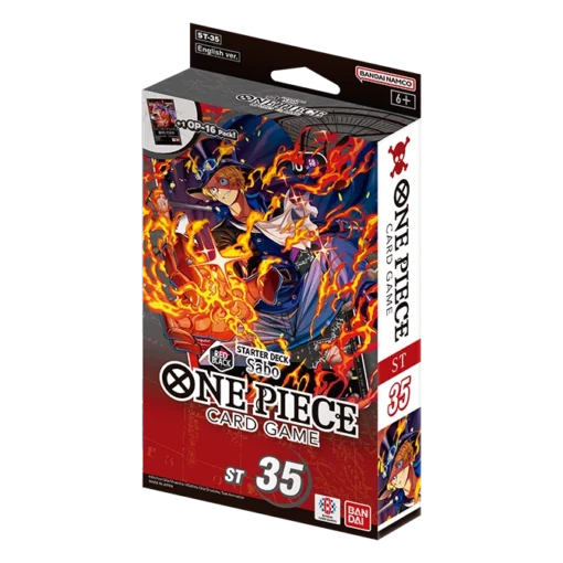 English One Piece Card Game Red Black Sabo ST35 sealed product