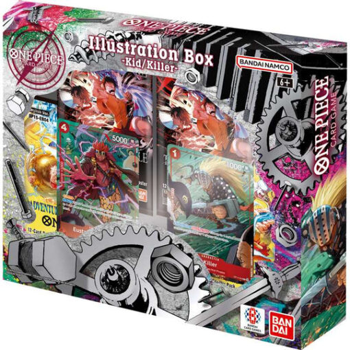 English One Piece Card Game Illustration Box Vol.8 Kid and Killer IB08 sealed product