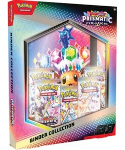 Pokemon TCG Scarlet and Violet Prismatic Evolutions Binder Collection English sealed packaging