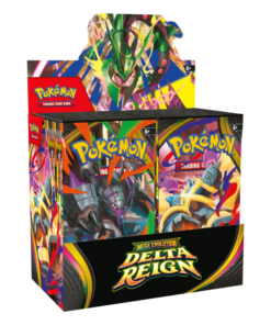 English Pokemon TCG Mega Evolution Delta Reign Booster Box English sealed product packaging