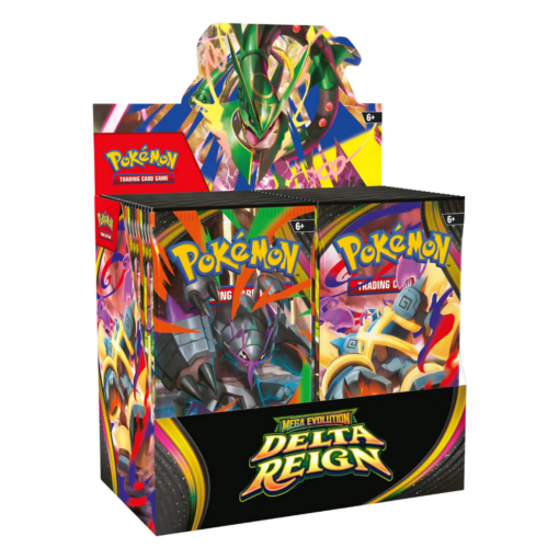 English Pokemon TCG Mega Evolution Delta Reign Booster Box English sealed product packaging