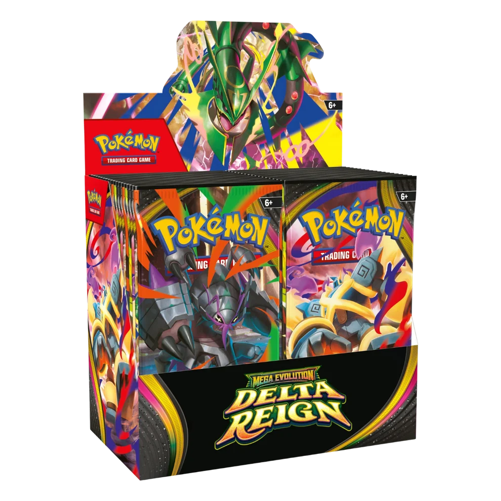 English Pokémon TCG Mega Evolution Delta Reign sealed booster display box