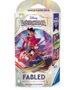 Disney Lorcana TCG Fabled Starter Deck: Powerline & Max Goof English