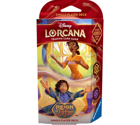 Disney Lorcana TCG Reign of Jafar Starter Deck: Tiana & Bruno English